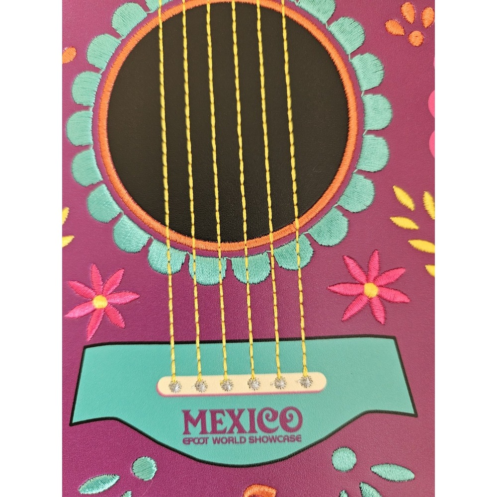 NWT 2026 Disney Parks Epcot Mexico The Three Caballeros Guitar Loungefly  Bag - Picture 4 of 12